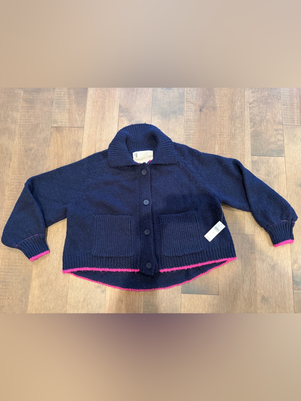 NWT The Jesse Dog Icon Cardigan Sweater by Pilcro - S - Picture 5 of 7